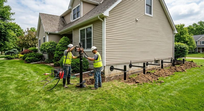 Our team working on Concrete Installation projects in Cherry Hill, NJ