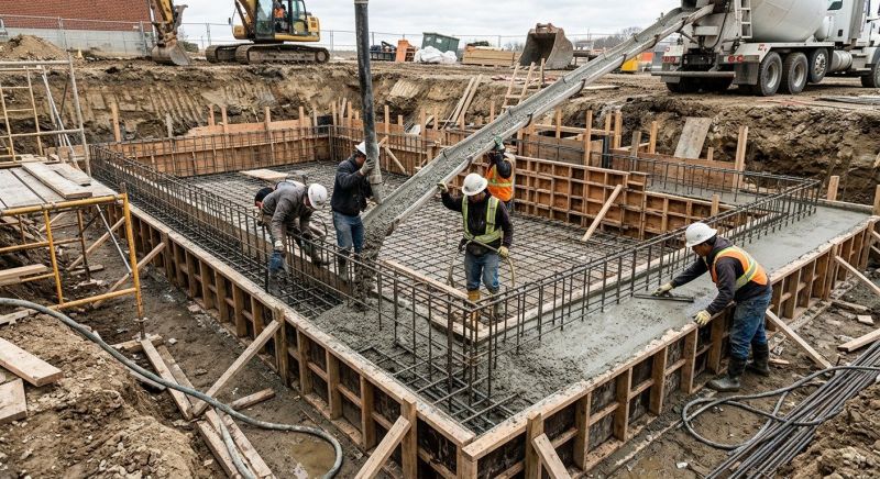 Basement Concrete Installation in Monroeville, NJ