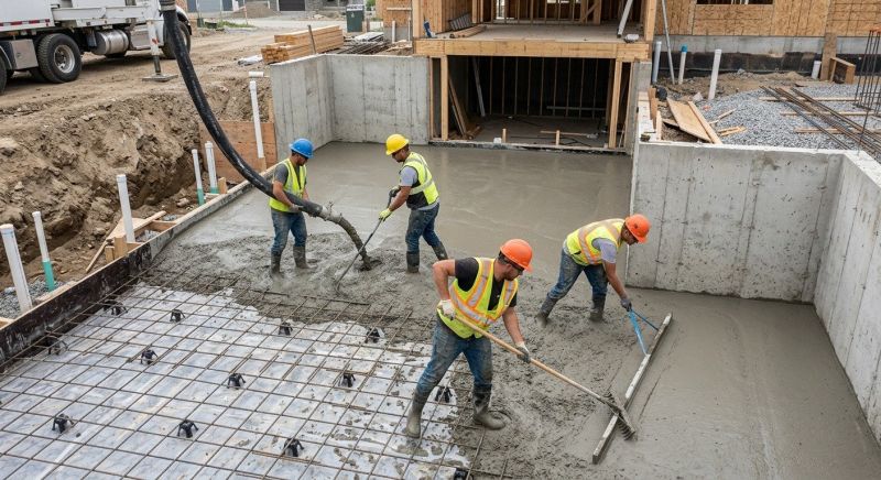 Basement Concrete Installation in Mount Holly, NJ