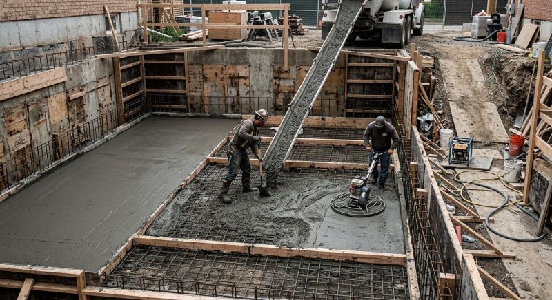 Basement Concrete Installation in Mount Laurel, NJ