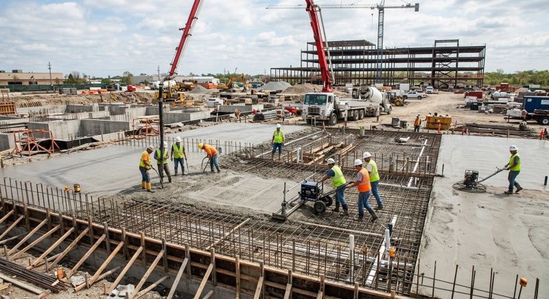 Commercial Slab Construction in Gloucester County, NJ