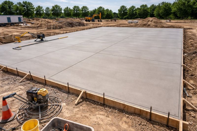 Commercial Slab Construction in Haddonfield, NJ