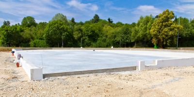Commercial Slab Construction in Haddonfield, NJ