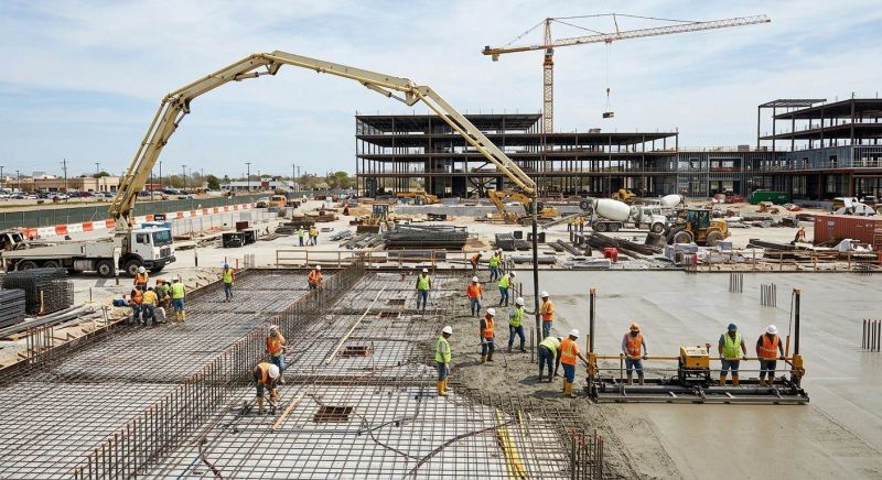 Commercial Slab Construction in Hammonton, NJ