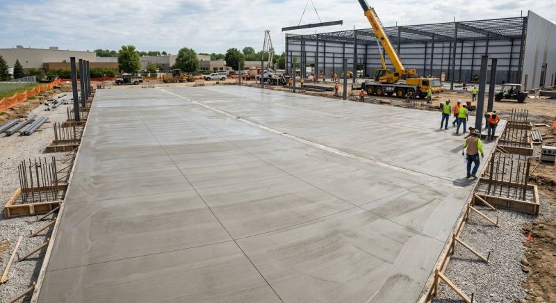 Commercial Slab Installation in Monroeville, NJ