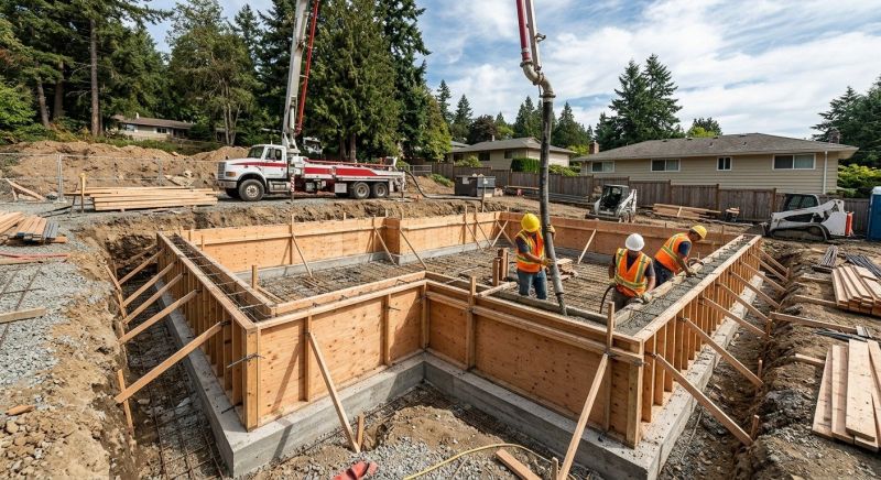 Concrete Foundation Installation in Gloucester County, NJ
