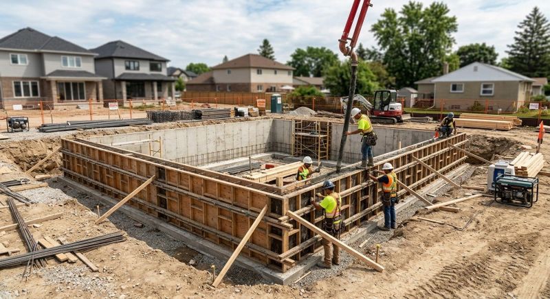 Foundation Construction in Cherry Hill, NJ
