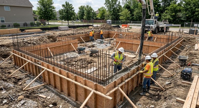 Foundation Construction in Springfield, PA