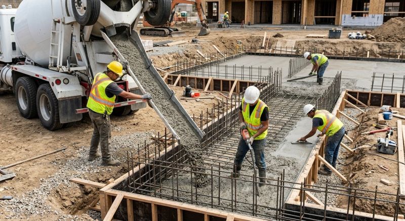 Foundation Wall Pouring in Willow Grove, PA