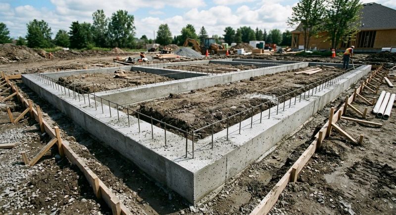 House Footing Construction in Cherry Hill, NJ