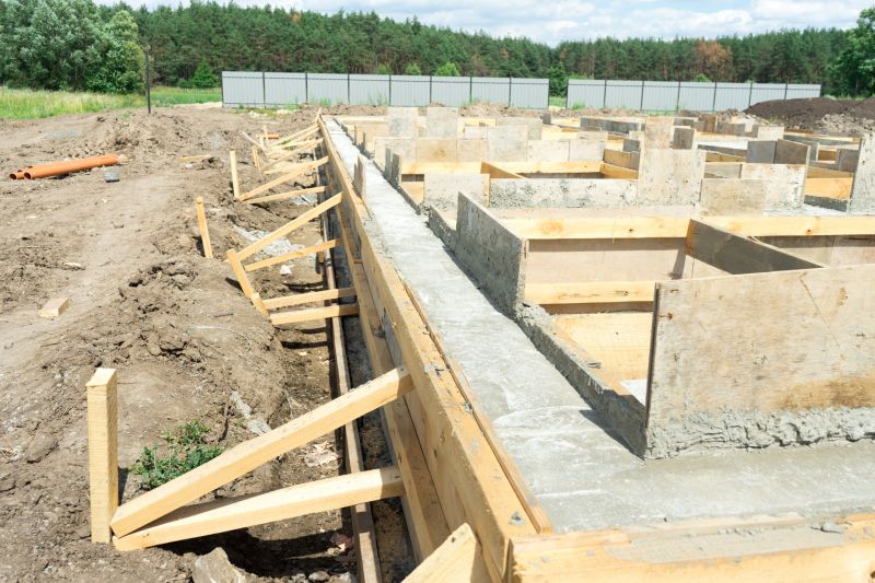 House Footing Construction in Cherry Hill, NJ
